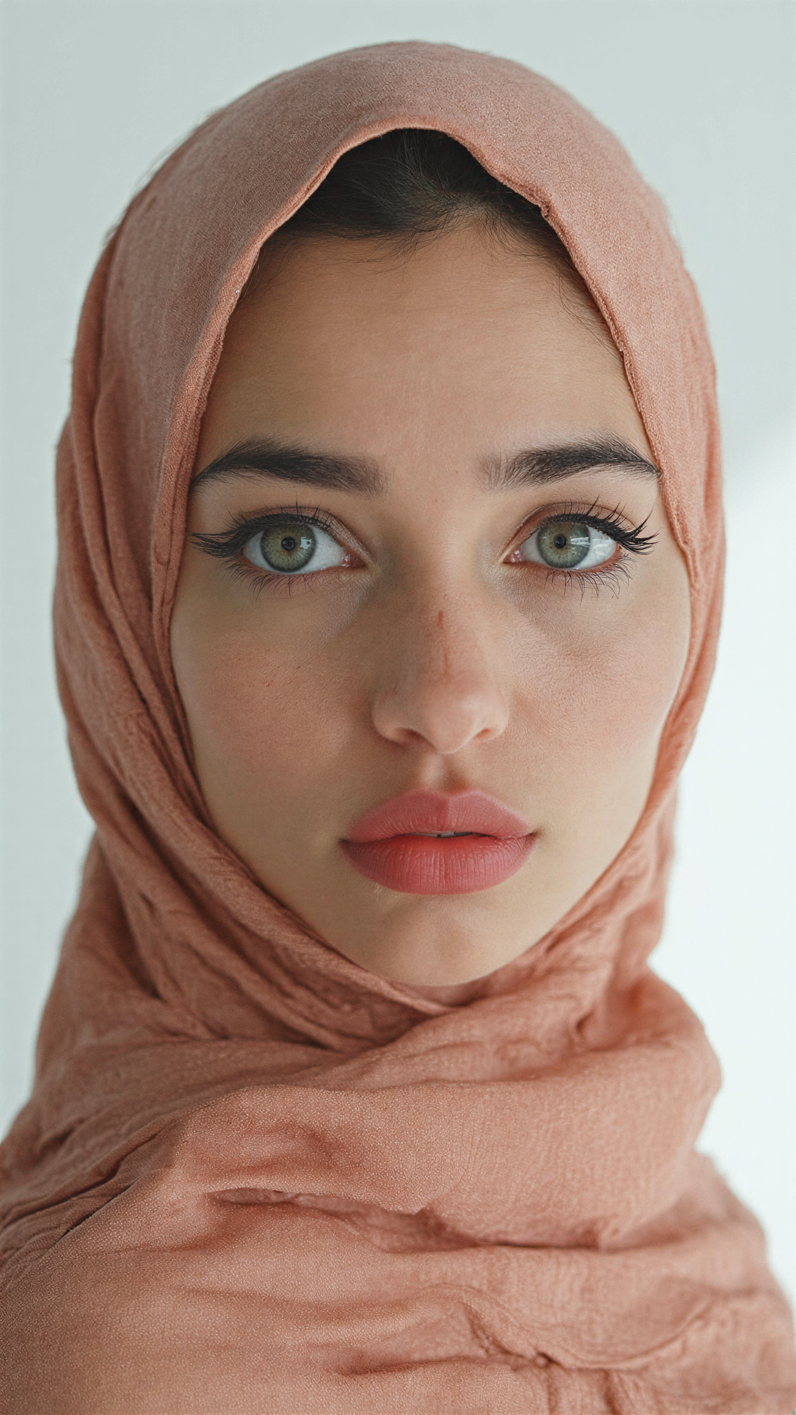 AI fashion model wearing Modest styles - Loose and full hijab options