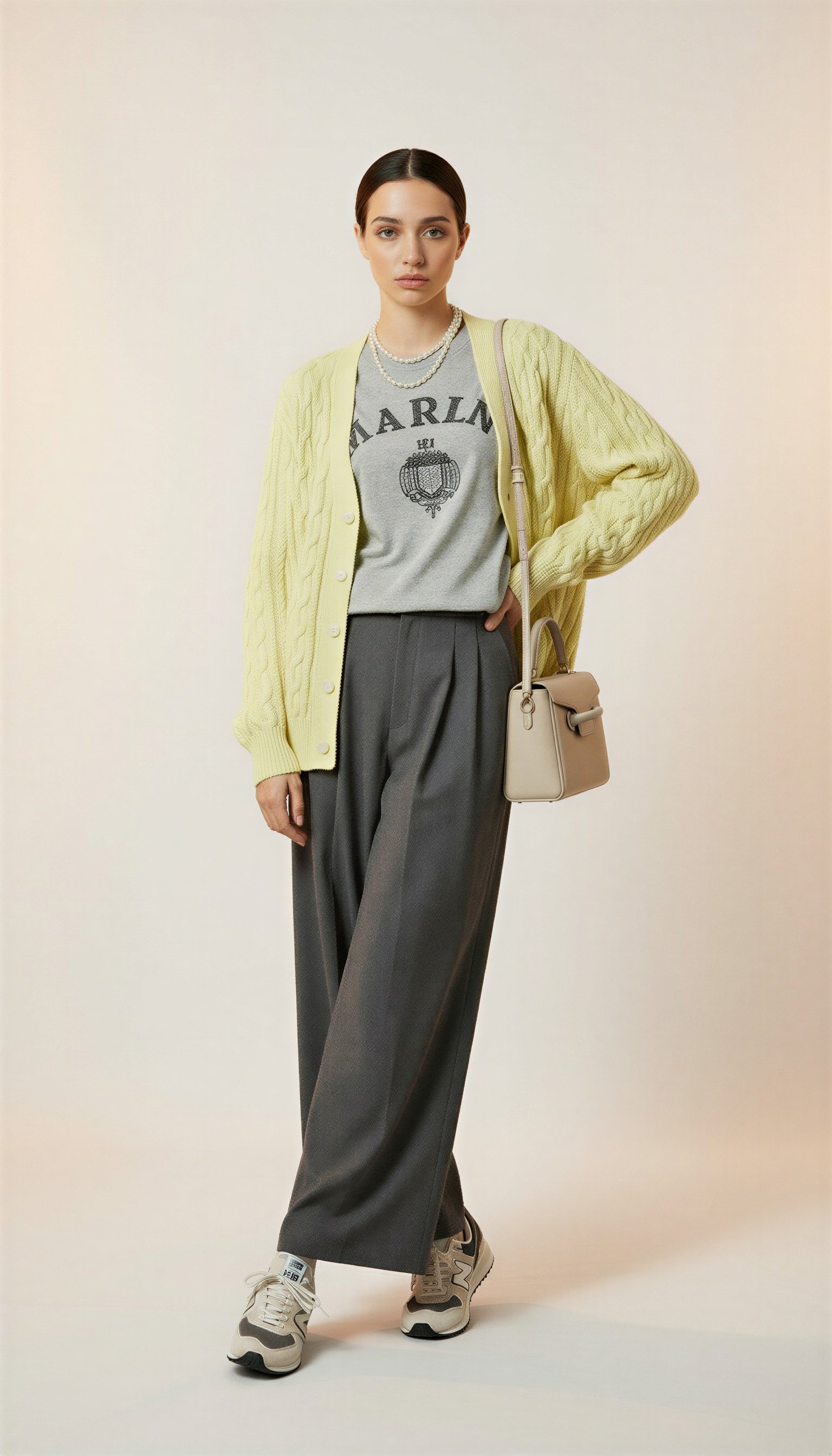 From a simple flat lay - After: AI-generated on-model photo